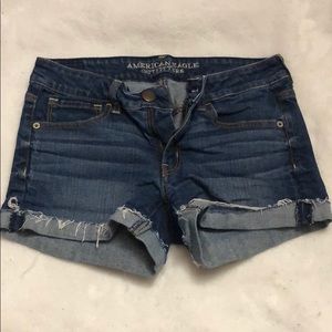 American eagle jean shorts